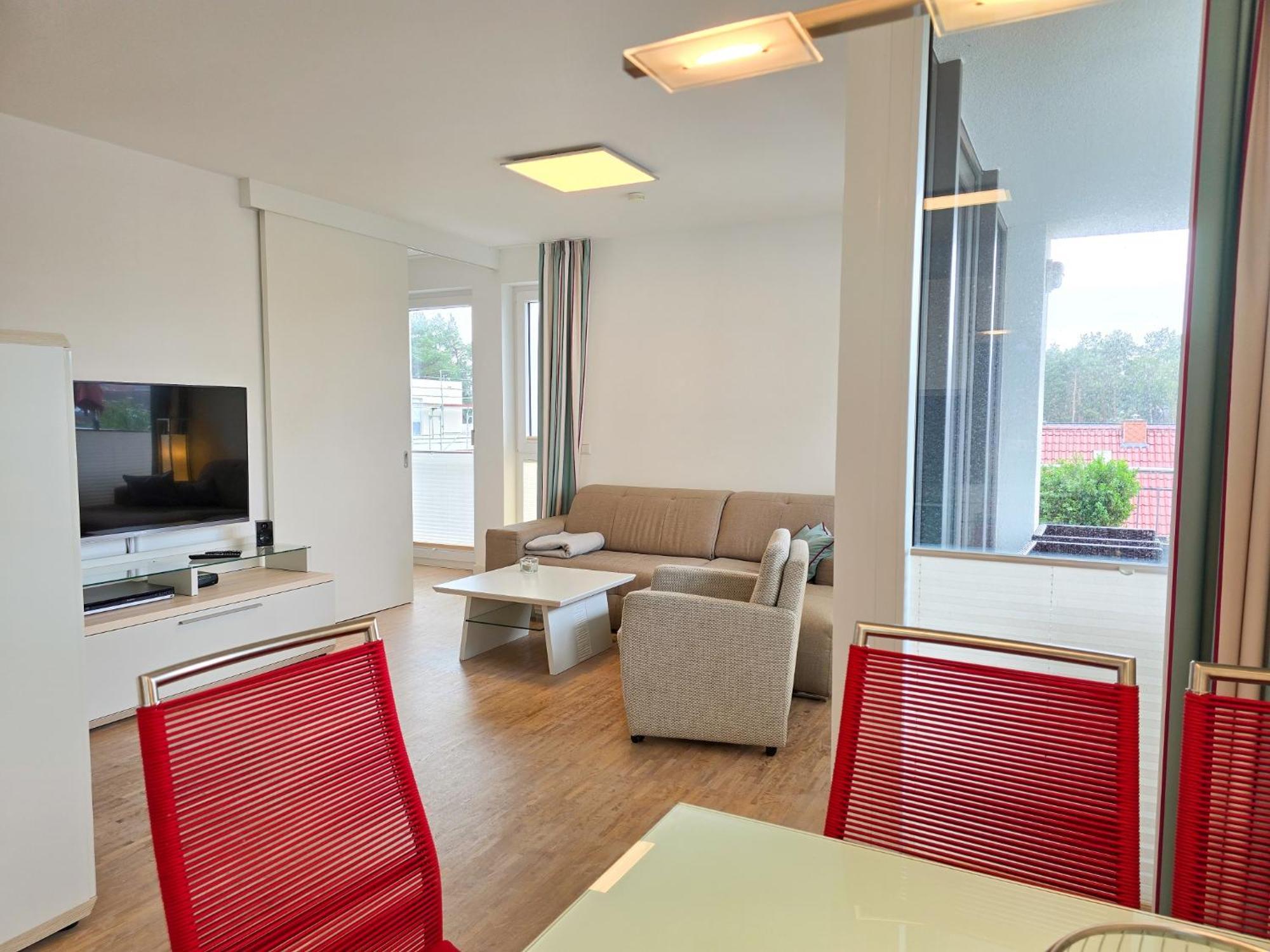 Strandvillen Binz - Ferienwohnung Mit 1 Schlafzimmer Und Balkon Dr-421 Luaran gambar