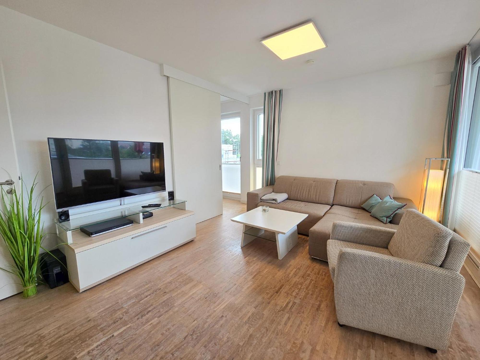 Strandvillen Binz - Ferienwohnung Mit 1 Schlafzimmer Und Balkon Dr-421 Luaran gambar